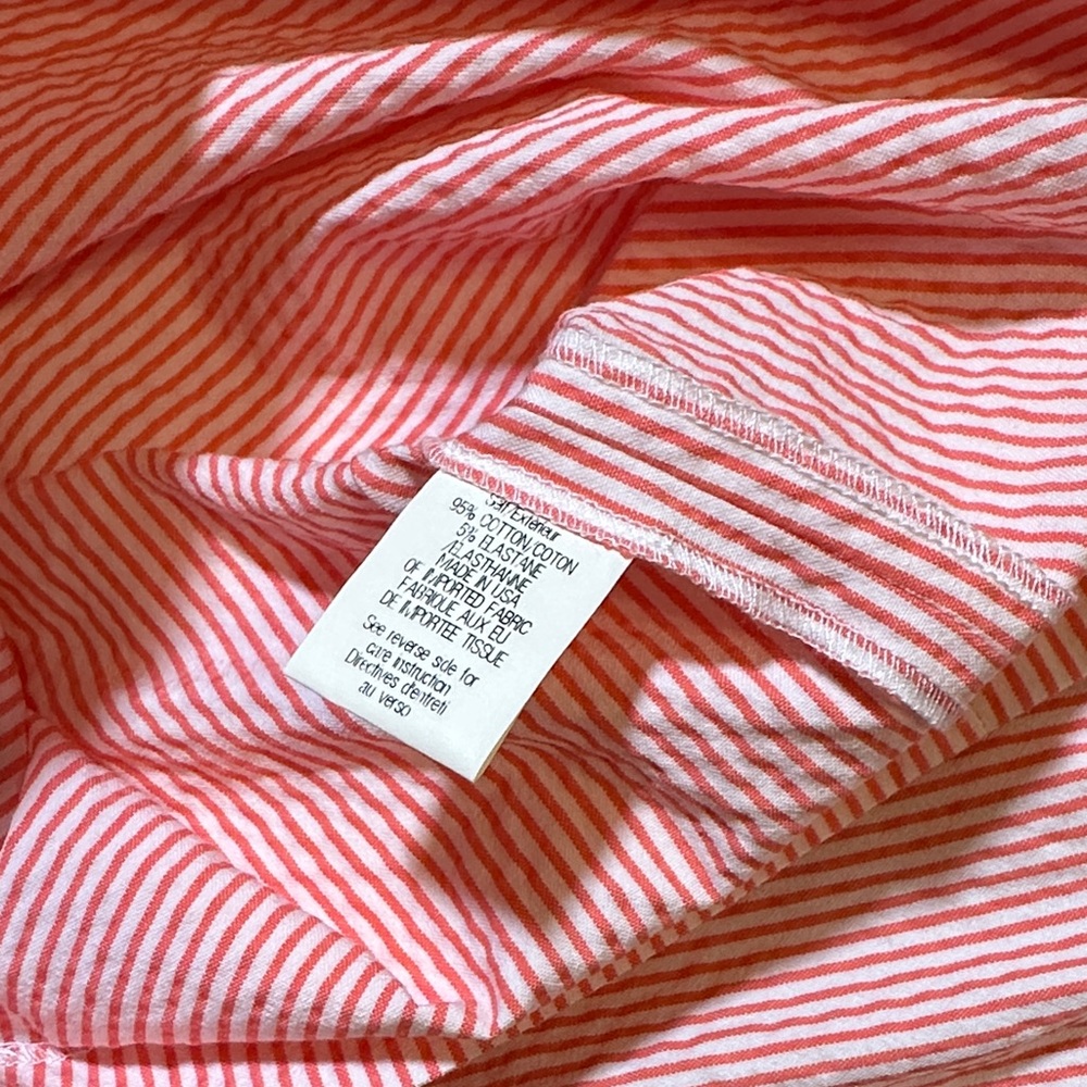Theory Seersucker Shift Dress Size 4 - Picture 3 of 7